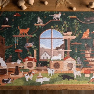 Trevell: The Cat Café (1000) kattenpuzzel