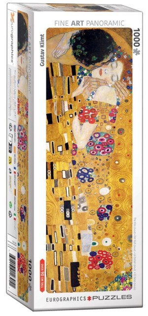 Eurographics: Klimt - The Kiss (1000) panoramapuzzel