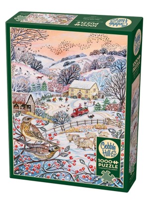 Cobble Hill: Hilltop Farm (1000) verticale puzzel
