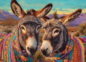 Cobble Hill: Dos Burros (500XL) legpuzzel
