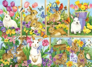 Cobble Hill: Tulip Time (500XL) lentepuzzel