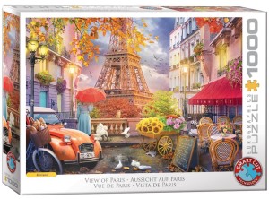 Eurographics: View of Paris (1000) legpuzzel