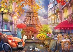 Eurographics: View of Paris (1000) legpuzzel