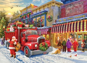 Eurographics: Mack B6 Santa's Truck (1000) kerstpuzzel
