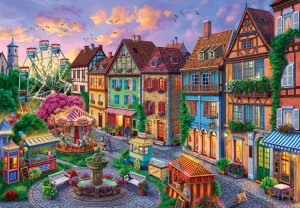 Bluebird: Amusement Park in the City (1000) legpuzzel