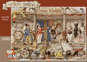 Puzzelman: Anton Pieck - Circus Varieté (1000) legpuzzel