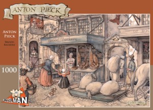 Puzzelman: Anton Pieck - Brood Backerij (1000) legpuzzel