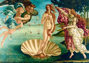 Art by Bluebird: The birth of Venus (2000) kunstpuzzel