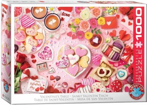 Eurographics: Valentine's Table (1000) valentijnpuzzel