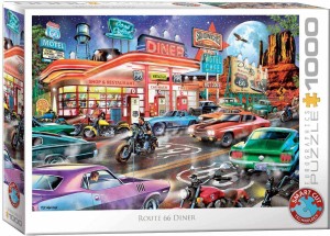 Eurographics: Route 66 Diner (1000) legpuzzel