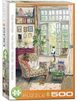 Eurographics: Pure Happiness (500XL) verticale puzzel