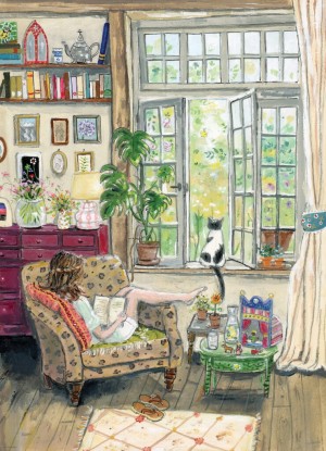 Eurographics: Pure Happiness (500XL) verticale puzzel