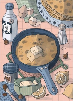 Trevell: Les Crêpes de Mamie (99) minipuzzel