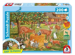 Schmidt: Bosdieren (200XL) kinderpuzzel