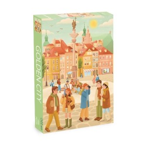 Olleo: Golden City (1000) verticale puzzel