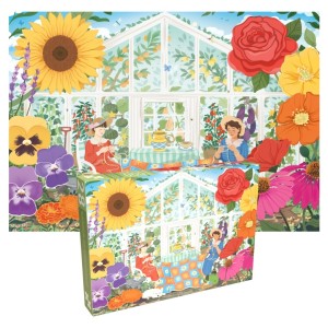 Penny Puzzle: Garden of Friendship (1000) legpuzzel