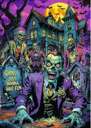 Trefl: Zombie (1000) verticale puzzel