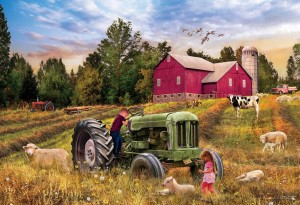 Eurographics: Farm Tractor (550) in tinnen blik