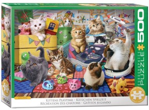 Eurographics: Kittens Playtime (500XL) kattenpuzzel