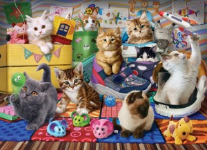 Eurographics: Kittens Playtime (500XL) kattenpuzzel