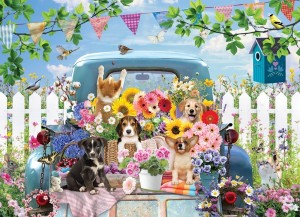 Cobble Hill: Country Truck in Summer (500XL) legpuzzel