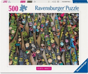 Ravensburger: Floating Market (500) legpuzzel