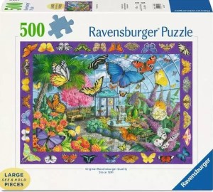 Ravensburger: The Butterfly Garden (500XL) legpuzzel