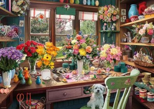 Ravensburger: The Flower Arranger's Shed (1000) legpuzzel