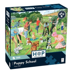 House of Puzzles: Puppy School (500) legpuzzel
