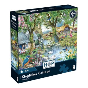 House of Puzzles: Kingfisher Cottage (1000) legpuzzel