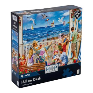 House of Puzzles: All on Deck (1000) legpuzzel
