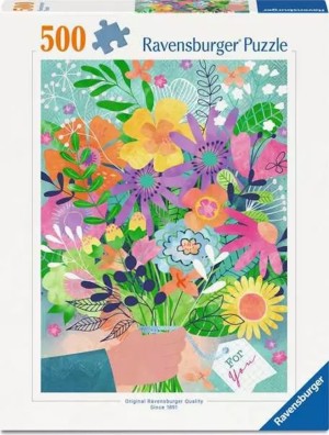 Ravensburger: Flowers For You (500) verticale puzzel
