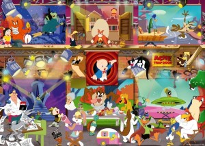 Ravensburger: Looney Tunes Studio (1000) legpuzzel