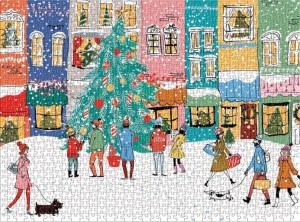 Galison: Christmas Carolers (1000) kerstpuzzel