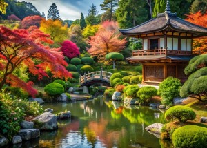 Alipson: Beautiful Japanese Garden (500) legpuzzel