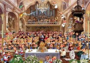 Grafika: Francois Ruyer - The Wedding (2000) legpuzzel