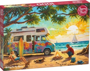 Cherry Pazzi: Waiting for the Waves (1000) legpuzzel