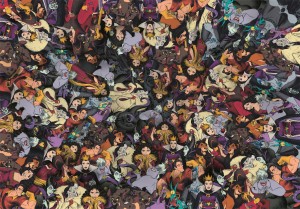Clementoni: Impossible Disney Villains (1000) disneypuzzel