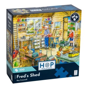 House of Puzzles: Fred's Shed (500) legpuzzel