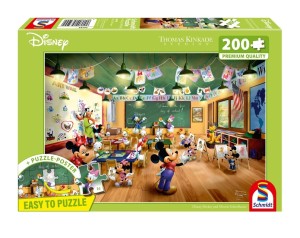 Schmidt: Disney Mickey and Minnie Schoolhouse (200XL) kinderpuzzel