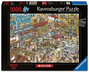 Ravensburger: Movie Set - Western (1000) cartoonpuzzel