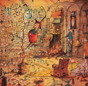 Grafika: Francois Ruyer - Christmas Tree (1024) vierkante puzzel