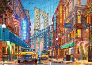 Trefl: Manhattan Bridge View (500) SCHADE AAN DOOS OP = OP