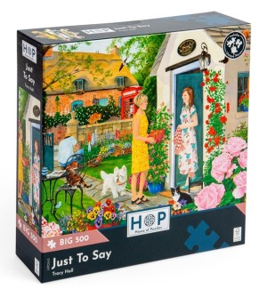 House of Puzzles: Just to Say (500BIG) SCHADE AAN DOOS OP = OP