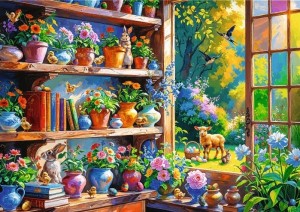 Trefl: Spring Morning in the Orangery (500) lentepuzzel