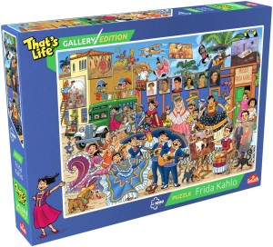  That's Life Gallery Edition Frida Kahlo (1000) SCHADE AAN DOOS OP = OP