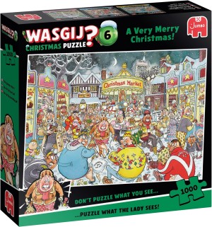 Wasgij Chistmas nr 6 A Very Merry Christmas (1000) kerstpuzzel