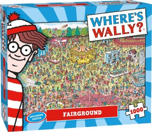 Plenty Gifts: Where's Wally - Fairground (1000) legpuzzel