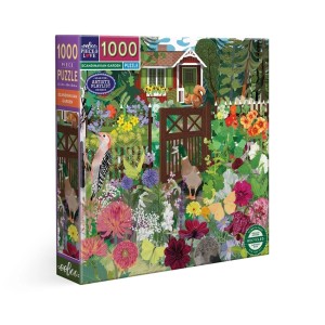 Eeboo: Scandinavian Garden (1000) vierkante puzzel