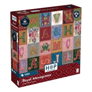 House of Puzzles: Royal Monograms (1000) legpuzzel